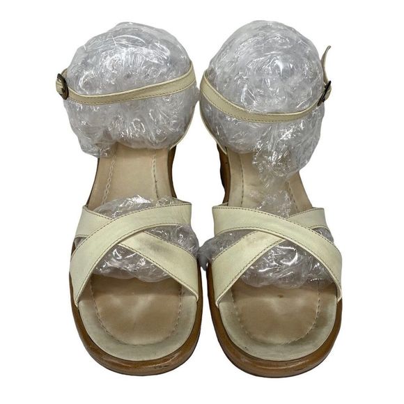 Dansko Arabella Sandals Women's 39 EUR Champagne Satin Heel Clog Shoes 8.5-9 US - Picture 6 of 9